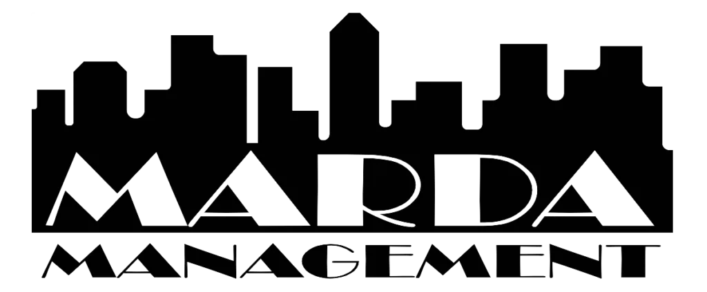Marda Management logo – professional branding for pest‑management partners